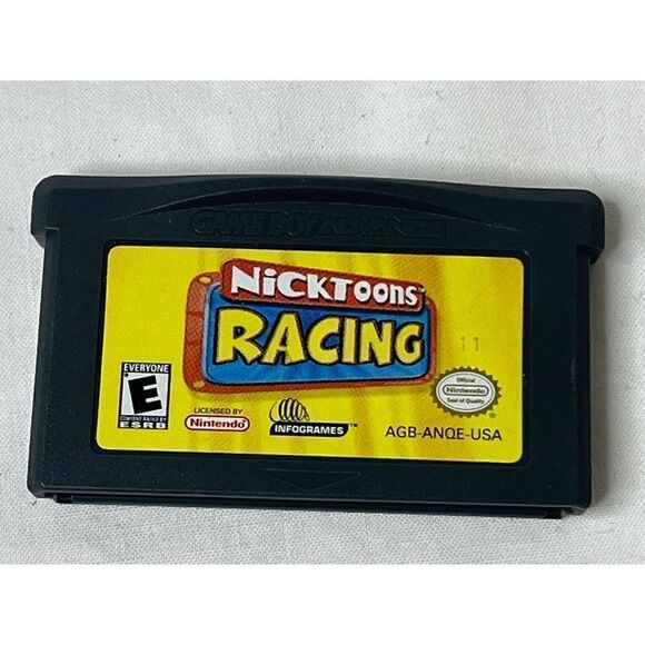 Nicktoons Racing (Nintendo Game Boy Advance GBA, 2002) Authentic Game Only - Picture 1 of 3